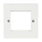 AV:Link Wall Plate Frame Single 2 Modules 122.500UK