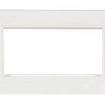 AV:Link Wall Plate Frame Double 4 Modules 122.505UK