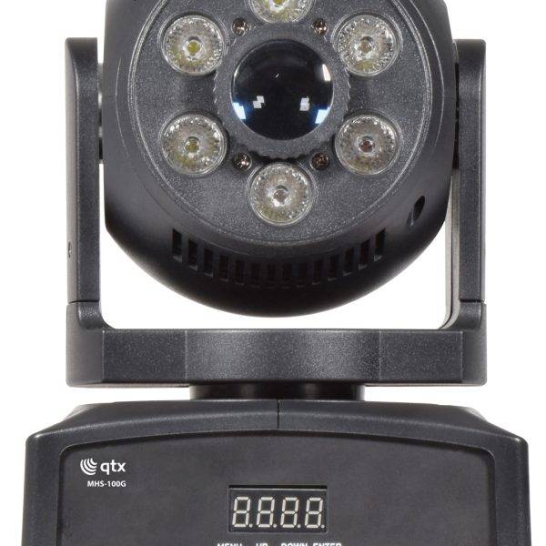 QTXlight GOBO Spotwash 100W LED Moving Head 150.457UK