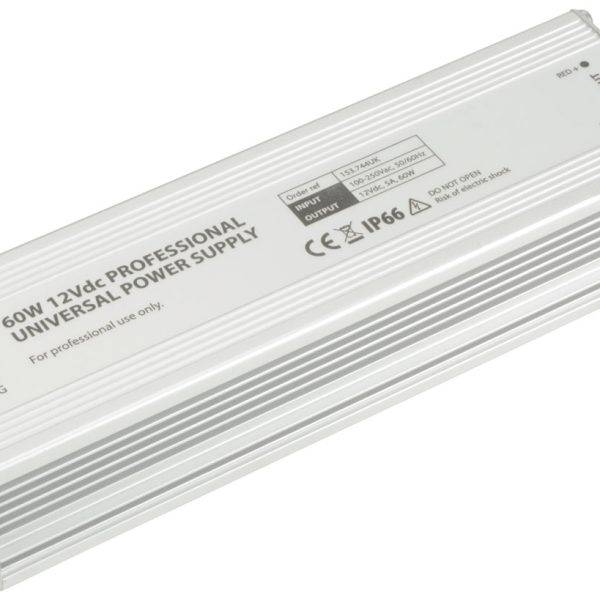 LYYT PS60 Universal 12V 60W IP67 Power Supply 153.744UK
