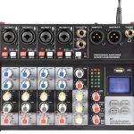 Citronic CSM-6 Mixer 6ch/USB/BT Play-Rec 170.872UK