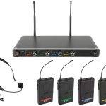 Chord NU4-N Quad UHF System-Neck/Lapel 171.844UK