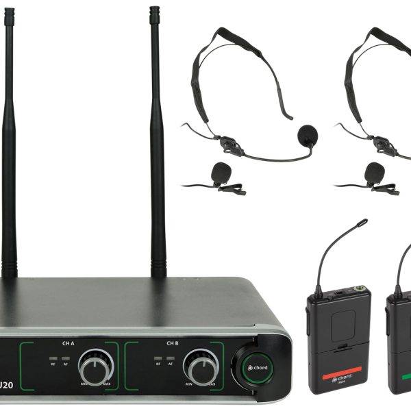 Chord SU20 Beltpack UHF Mics 863.4+864.3 171.917UK