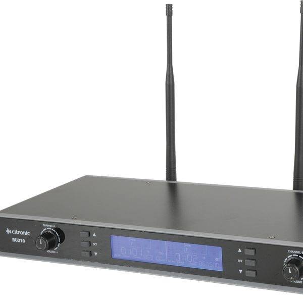 Citronic RU210-H Dual Multi-UHF Handheld 171.970UK