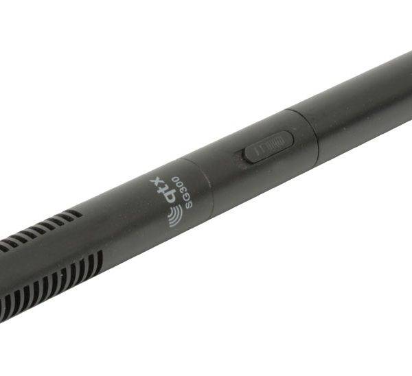 QTX SG300 Shotgun Microphone with Battery Short 173.638UK