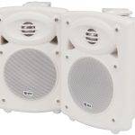 QTX QR5W Active Onwall Speakers Pair 5.25'' 2x20W White 178.201UK