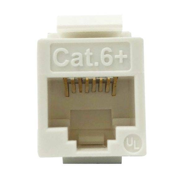 Kuwes Keystone Jack CAT6 UTP for Snap-In Patch Panel