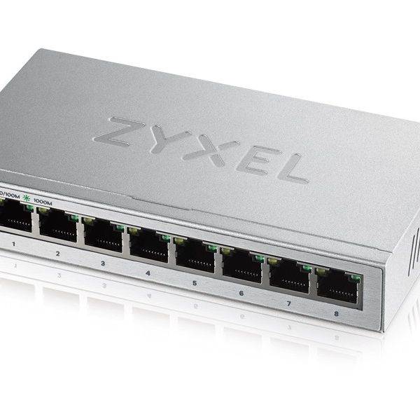 Zyxel 8-Port Gigabit Managed Ethernet Switch Metal GS1200-8