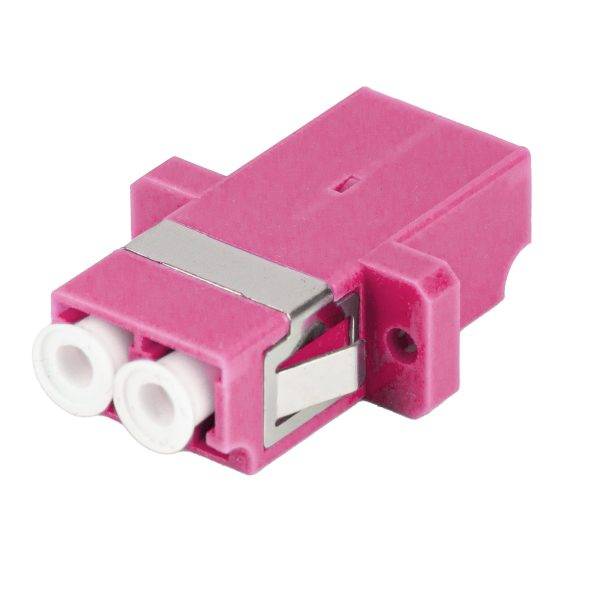 Lanberg Fiber Adapter LC/UPC MM Duplex OM4