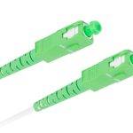 Lanberg Fiber Patch Cord SC/APC-SC/APC SM 9/125 Simplex LSZH 5.0m