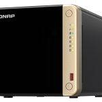 QNAP NAS 4-Bay Tower Intel Quad-Core, 8GB RAM, PCIe Slot, HDMI, SSD Caching & Dual 2.5GbE Ports TS-464