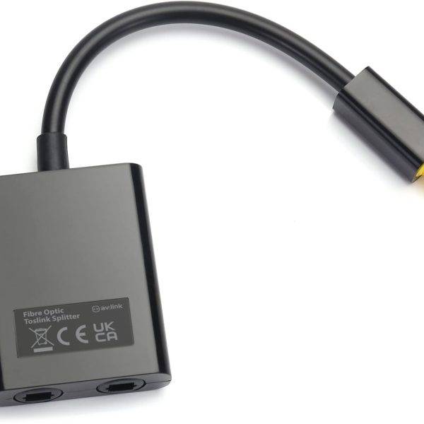 AV:Link Optical TOSlink Splitter 1x2 128.516UK