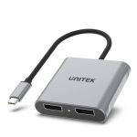 Unitek Converter USB-C to Display Port Dual 8K60Hz MST V1404A