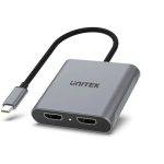 Unitek Converter USB-C to HDMI Dual 4K 60Hz MST V1404B