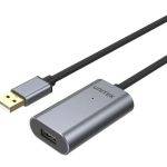 Unitek UCE USB-A 2.0 Active Extension Cable Alum 5.0m Y-271