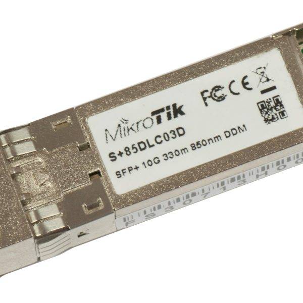 MikroTik 10G SFP+ Transceiver Dual LC 300m MM S+85DLC03D