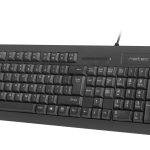 Natec MORAY Wired Keyboard with ID Card Reader Black