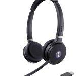 Yealink Headset Wireless DECT with Dongle WH62 Dual Portable Teams 150m