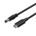 Unitek USB-C to DC Cable 1.8m 65W for Toshiba-Asus 5.5x2.5mm C14116BK