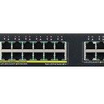Zyxel GS1915-24EP 24-Port Gigabit PoE Cloud Managed Switch, 12 x PoE 130W
