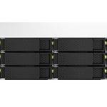QNAP NAS 12-Bay Rackmount Intel Quad-Core, 8GB RAM, Redundant PSU, PCIe Slot & Dual 2.5GbE Ports TS-1264U-RP