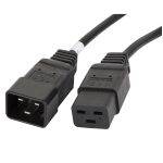 Lanberg IEC C19 to C20 Heavy Duty Cable VDE 1.8m