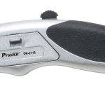 Proskit DK-2112 Heavy Duty Knife Non Slip Grip & Automatic Loading includes 6xBlades DK-2112