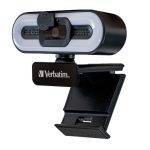 Verbatim Webcam Full HD Autofocus with Microphone & Light AWC-02