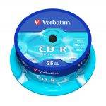 Verbatim CD-R 700MB 52X 25-Pack Spindle Extra Protection 43432