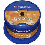 Verbatim DVD-R 4.7GB 16X 50-Pack Spindle Matt Silver 43548
