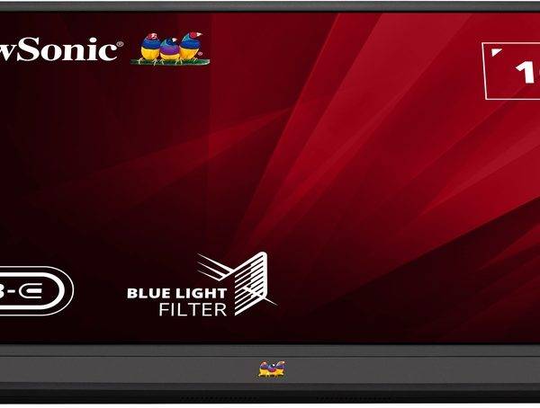 Viewsonic Monitor Portable 16” Full-HD USB-C Mini HDMI Foldable Stand VA1655