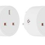 WOOX R6147 Wi-Fi Smart Plug With Power Metering 13A UK (2pack)