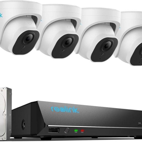 Reolink KIT 8xChNVR+4x8MP Dome+2TB NVR RLK8-800D4-8MP