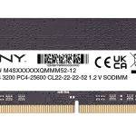 PNY RAM SODIMM DDR4 3200MHz CL22 8GB Notebook Memory