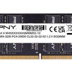 PNY RAM SODIMM DDR4 3200MHz CL22 16GB Notebook Memory