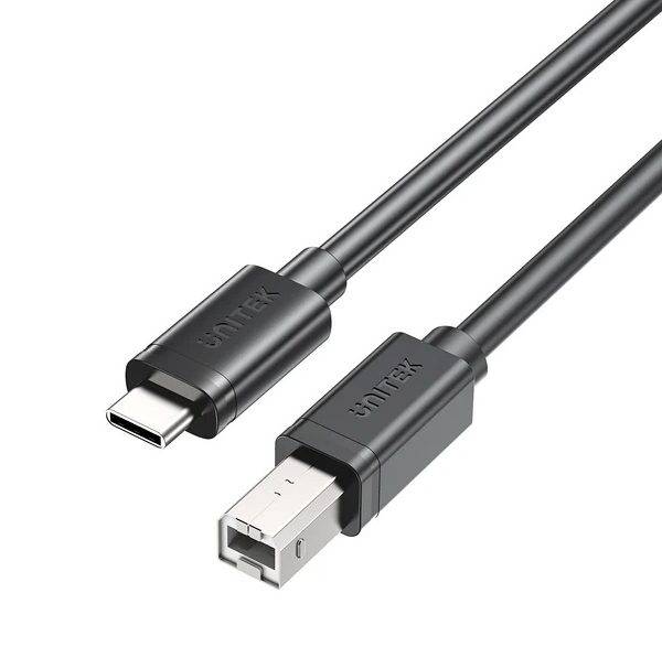 Unitek USB-C 2.0 to USB-B Printer Cable 2.0m