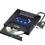 Unitek Optical External Drive & 5in1 USB Hub T1037A