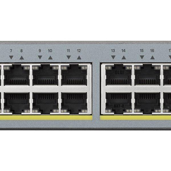 Zyxel Switch PoE Gigabit Managed Cloud CCTV 24PoE + 2RJ45/SFP Combo 375W GS1350-26HP UK