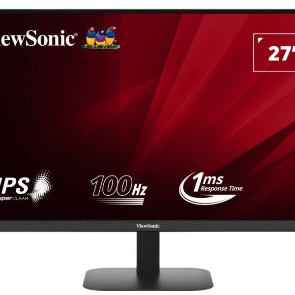 Viewsonic Monitor 27'' 2K IPS 100Hz HDR 10 Dual HDMI & DisplayPort VA2708-2K-HD