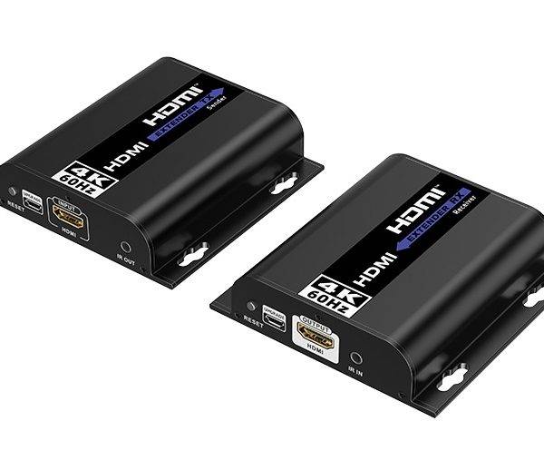 Lenkeng HDMI Extender over IP 4K60Hz 120m 1G IR LKV483