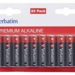 Verbatim Alkaline AA 20pcs Batteries