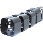 Kuwes Modular Cable Management 15pcs/box Black