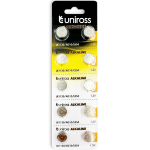 Uniross Alkaline-Coin LR1130 AG10 LR54 Battery (10pack)