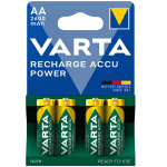 Varta Rechargeable AA Batteries 2600mah 4pcs