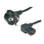 GBC Power Cable Scuko 90 degrees to IEC 90 degrees Socket 1.8m