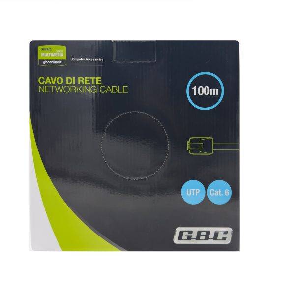 GBC Cat6 UTP CCA Network Cable 100m Pull Box