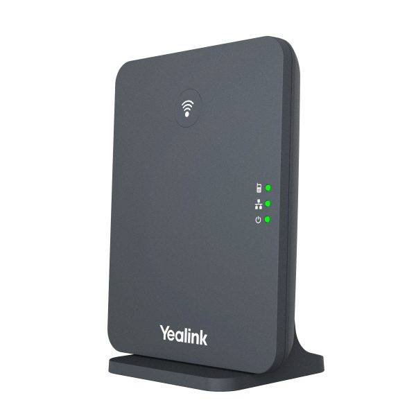 Yealink IP Phone Cordless DECT Base for Up to 10 DECT Handsets W70B