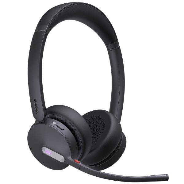 Yealink Headset Wireless Dual-Mode DECT/Bluetooth 3-Mic NC with DECT Dongle WH64 Hybrid Dual Teams
