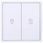 HDL Panel Smart Tile Series 2 Button White