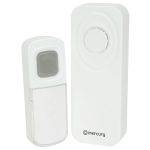 Mercury Wireless W/Proof Doorbell with Portable Chime 350.295UK